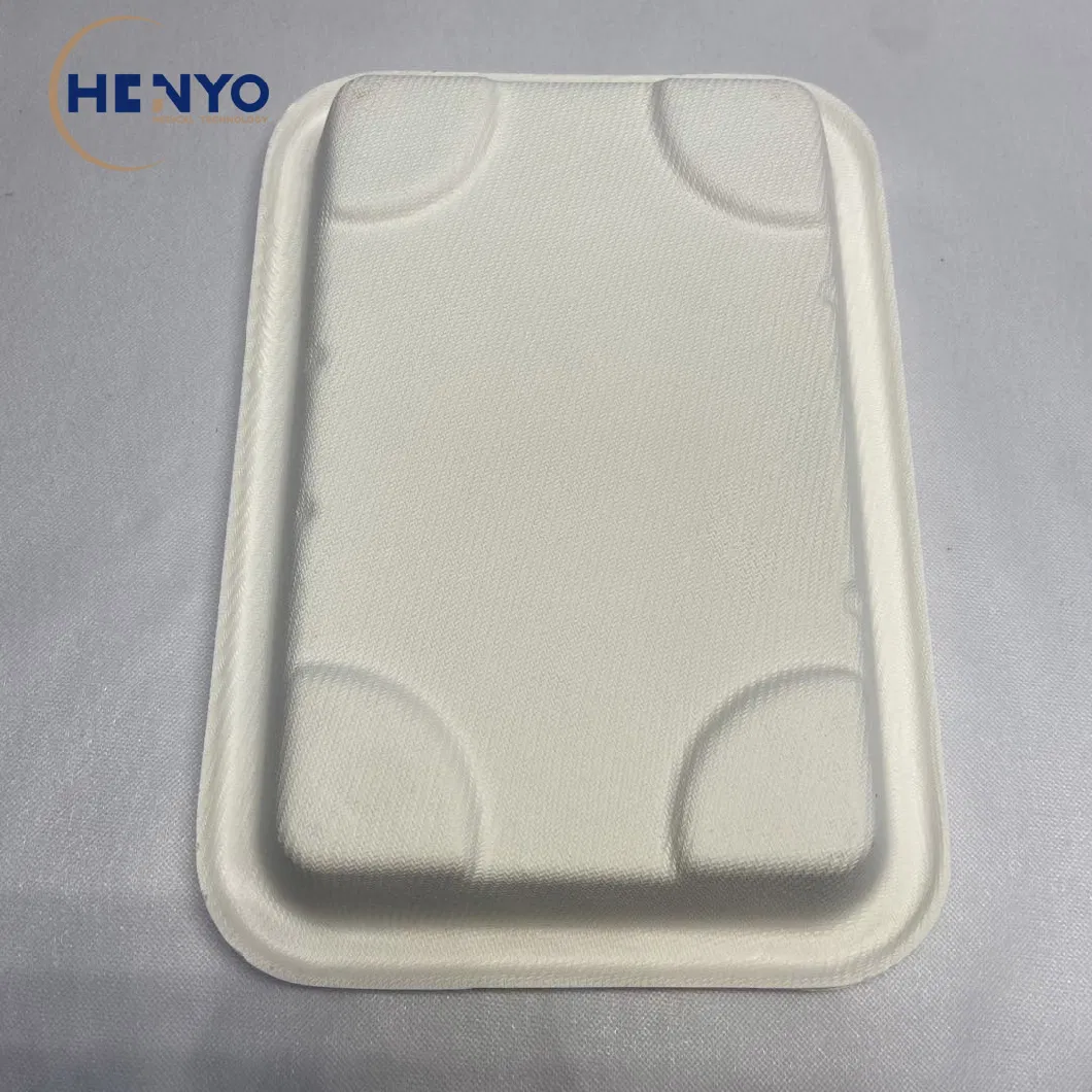 Biodegradable Disposable Sugarcane Bagasse 290ml Lunch Box Lunch Tray